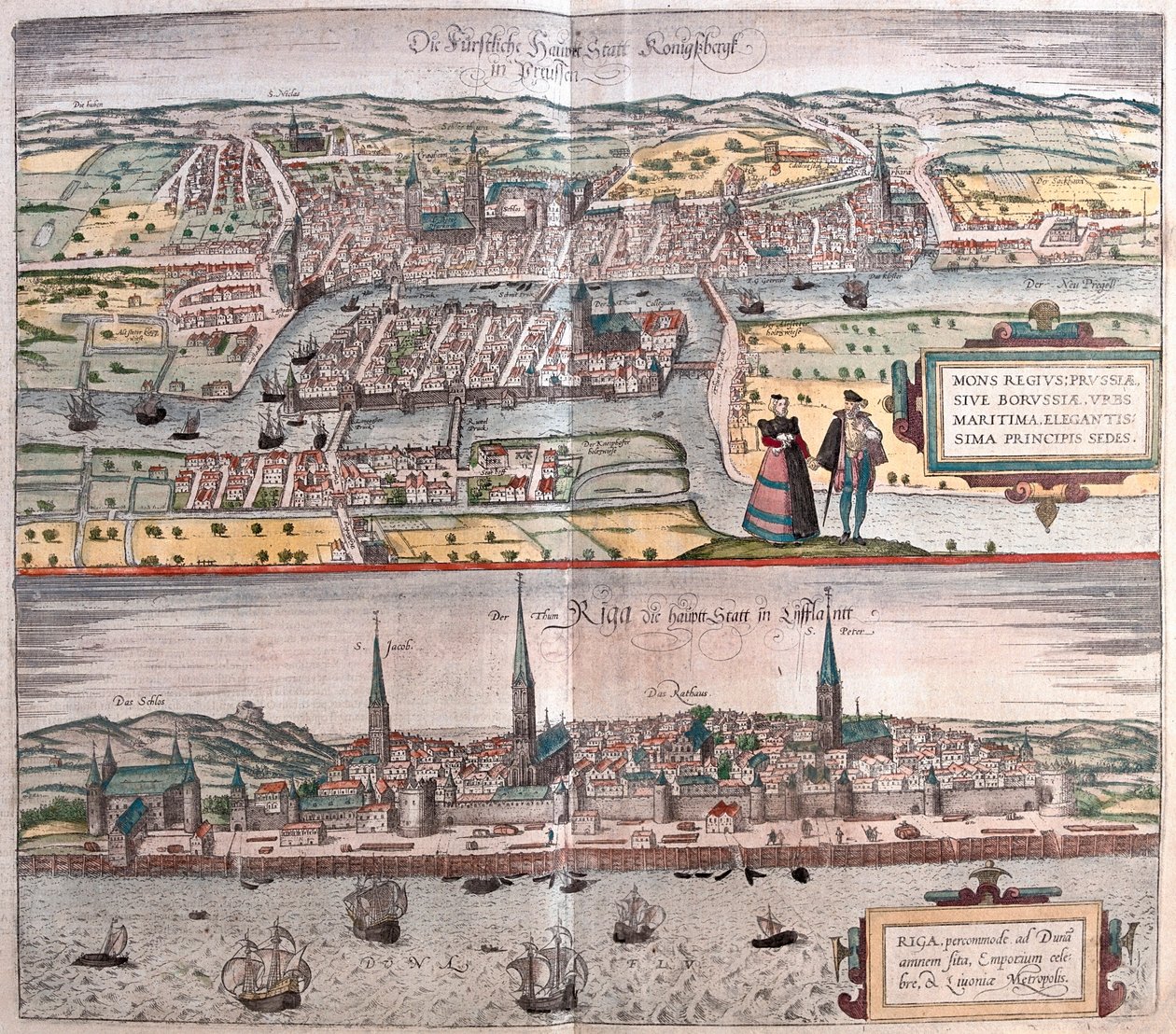 Konigsberg (Tyskland og Polen), Riga (Letland) - i 
