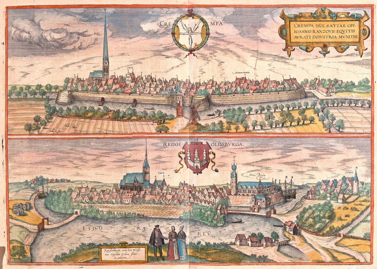Krempe, Rendsburg, Tyskland - i 