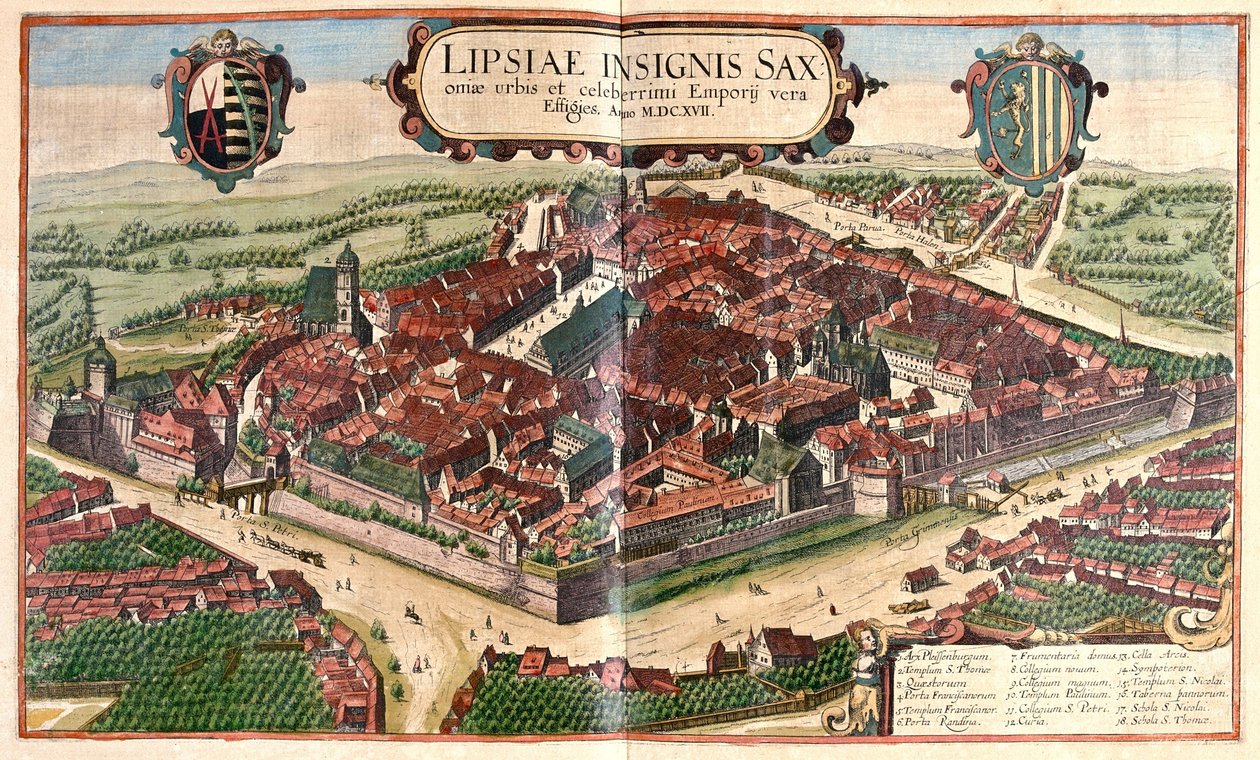 Leipzig (Lipsia), Tyskland - i 