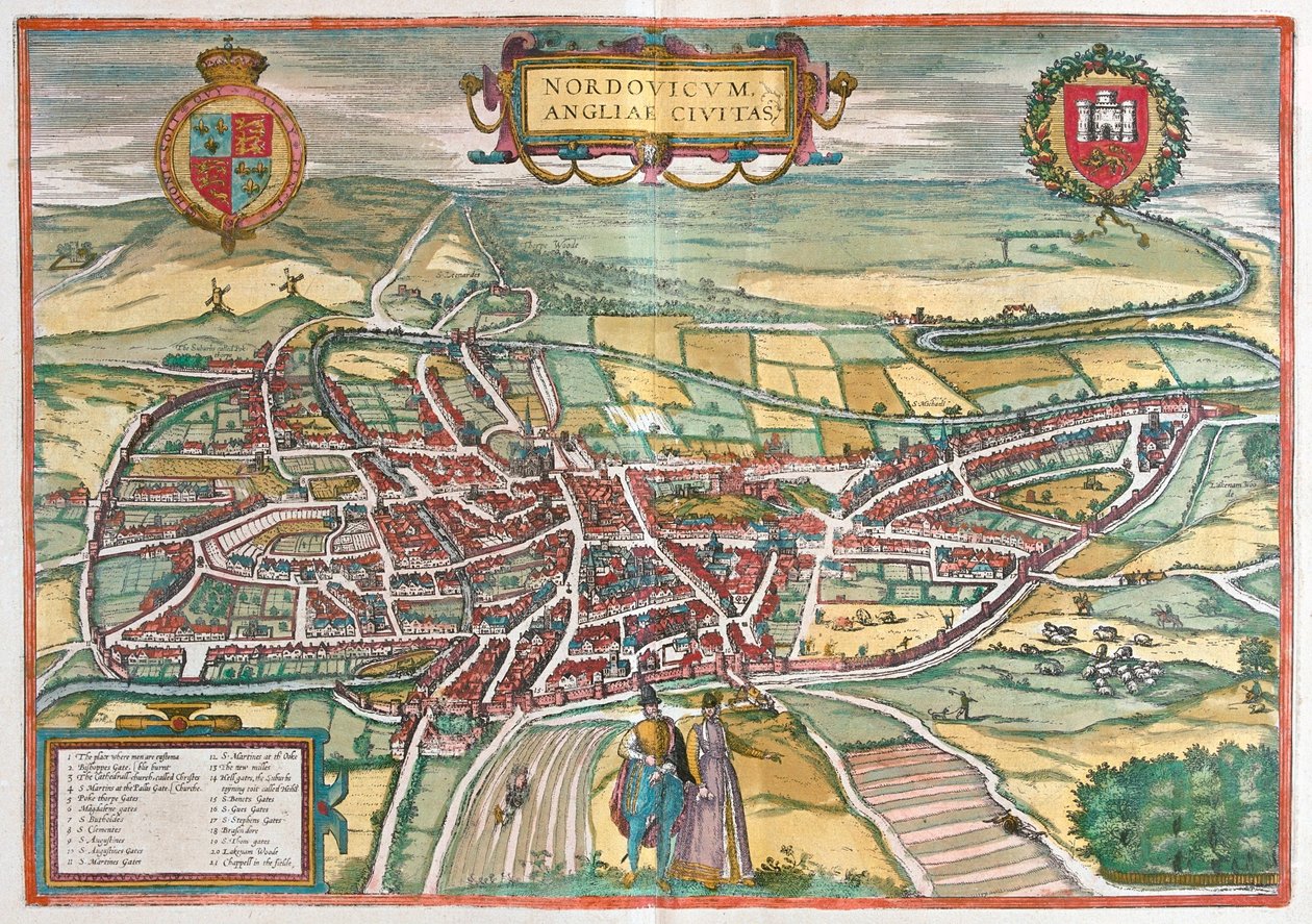 Norfolk - Storbritannien, i 