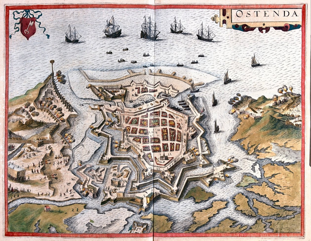 Oostende, Belgien - i 