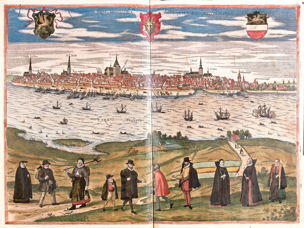 Rostock, Tyskland - i 
