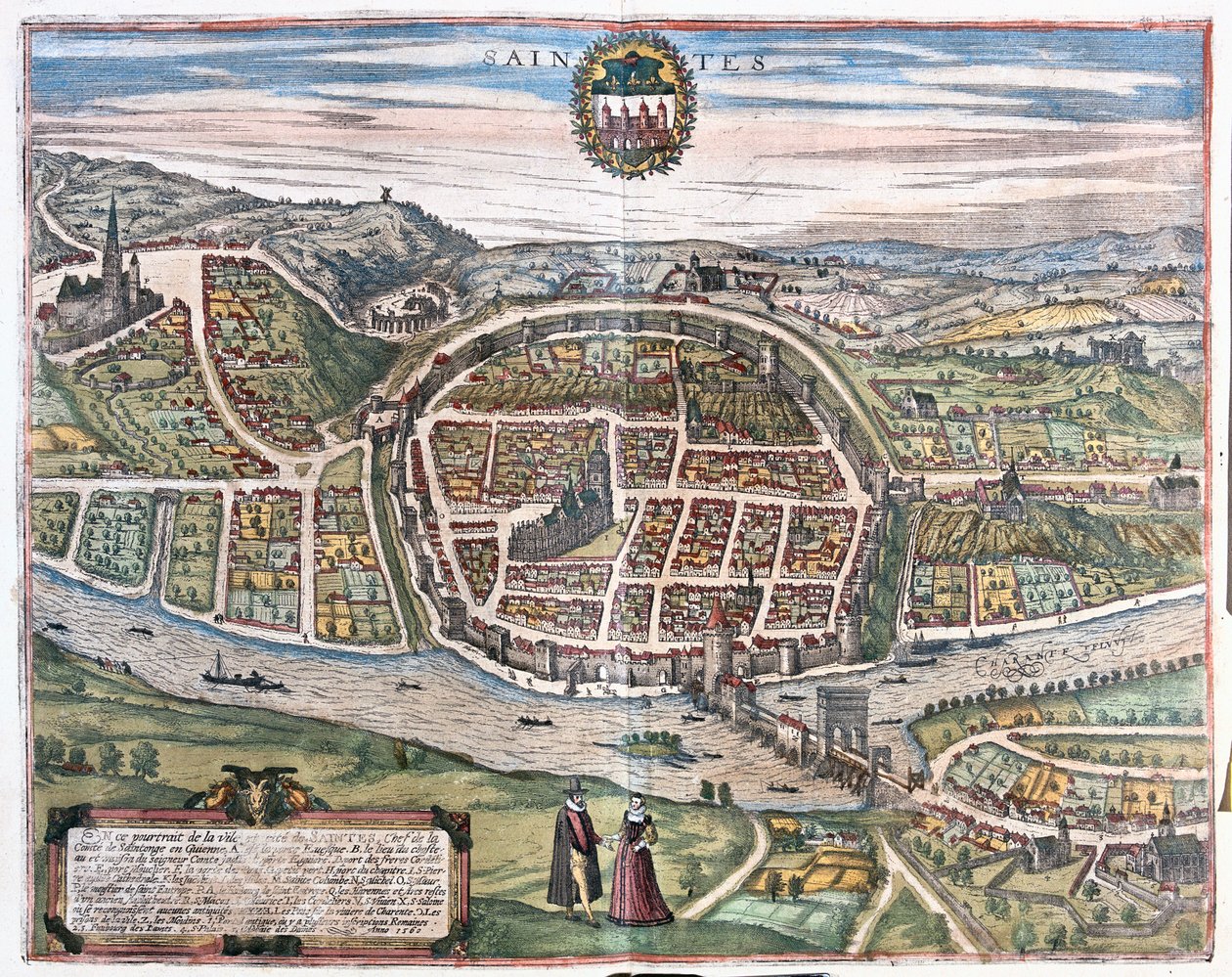 Saintes, Frankrig - i 