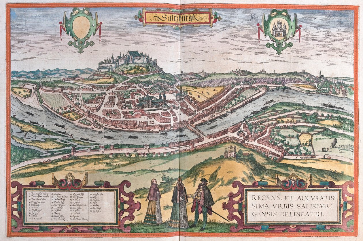 Salzburg, Tyskland - i 