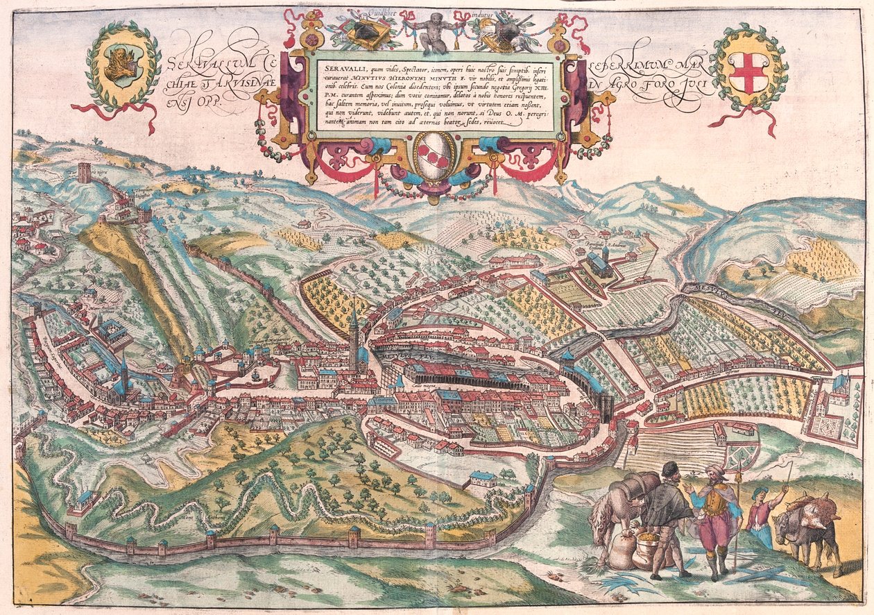 Serravalle, Vittorio Veneto (Treviso), Italien - i 