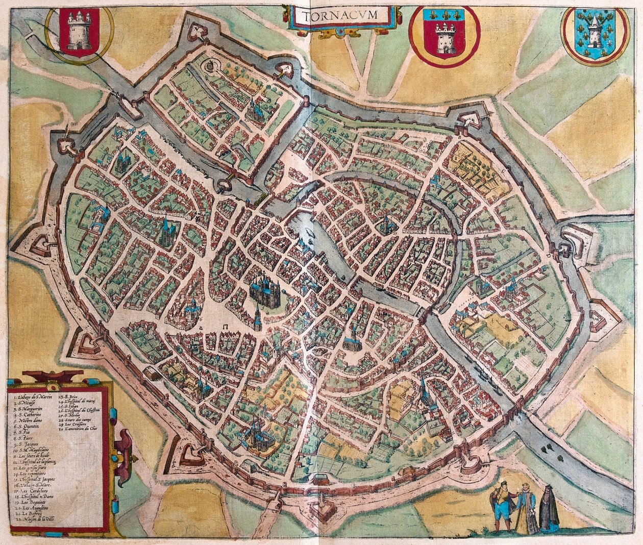 Turnai, Belgien - i 