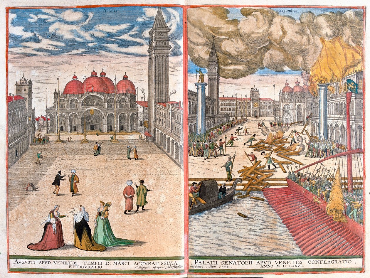 Venedig - San Marco, Italien - i 
