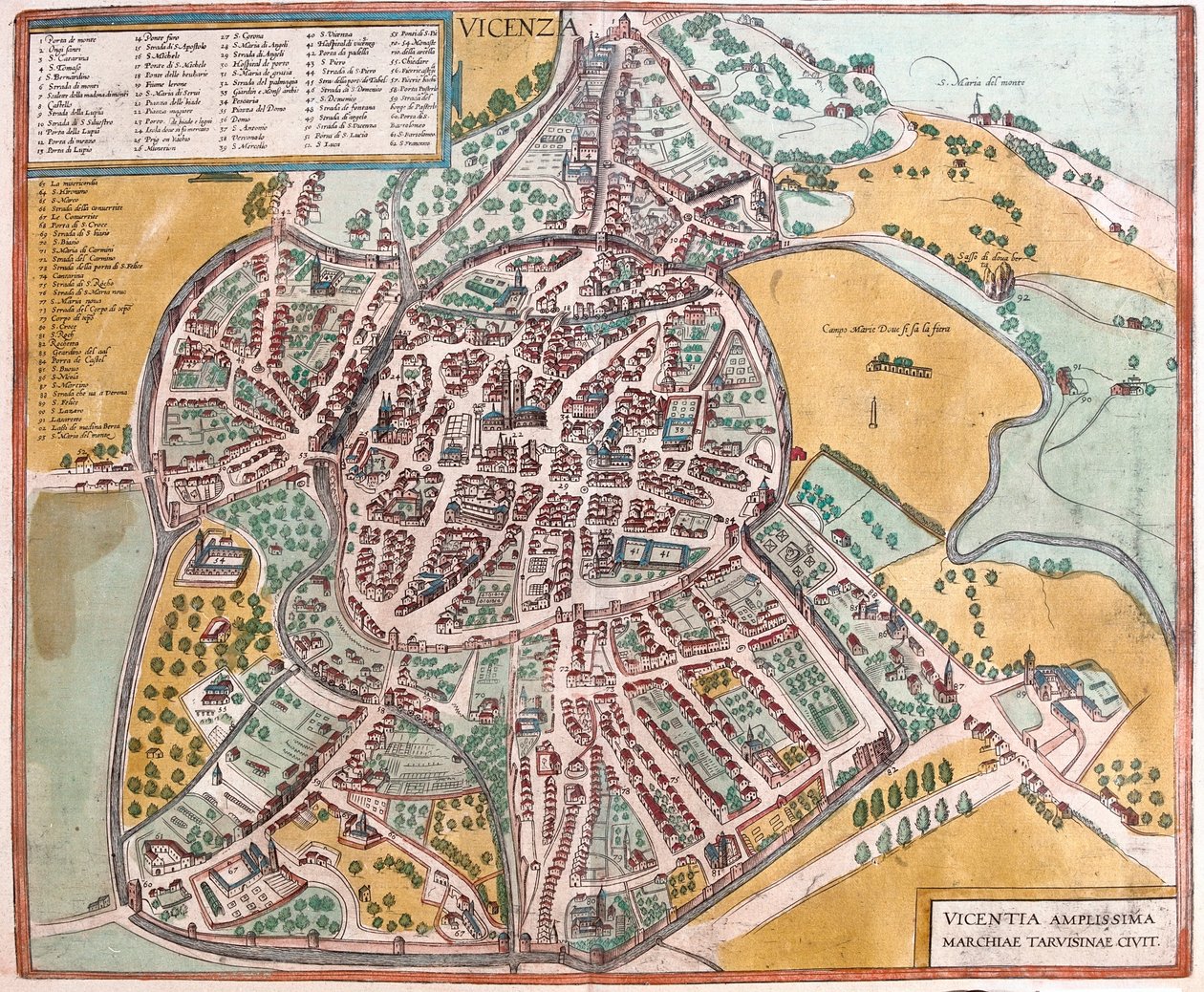 Vicenza, Italien - i 