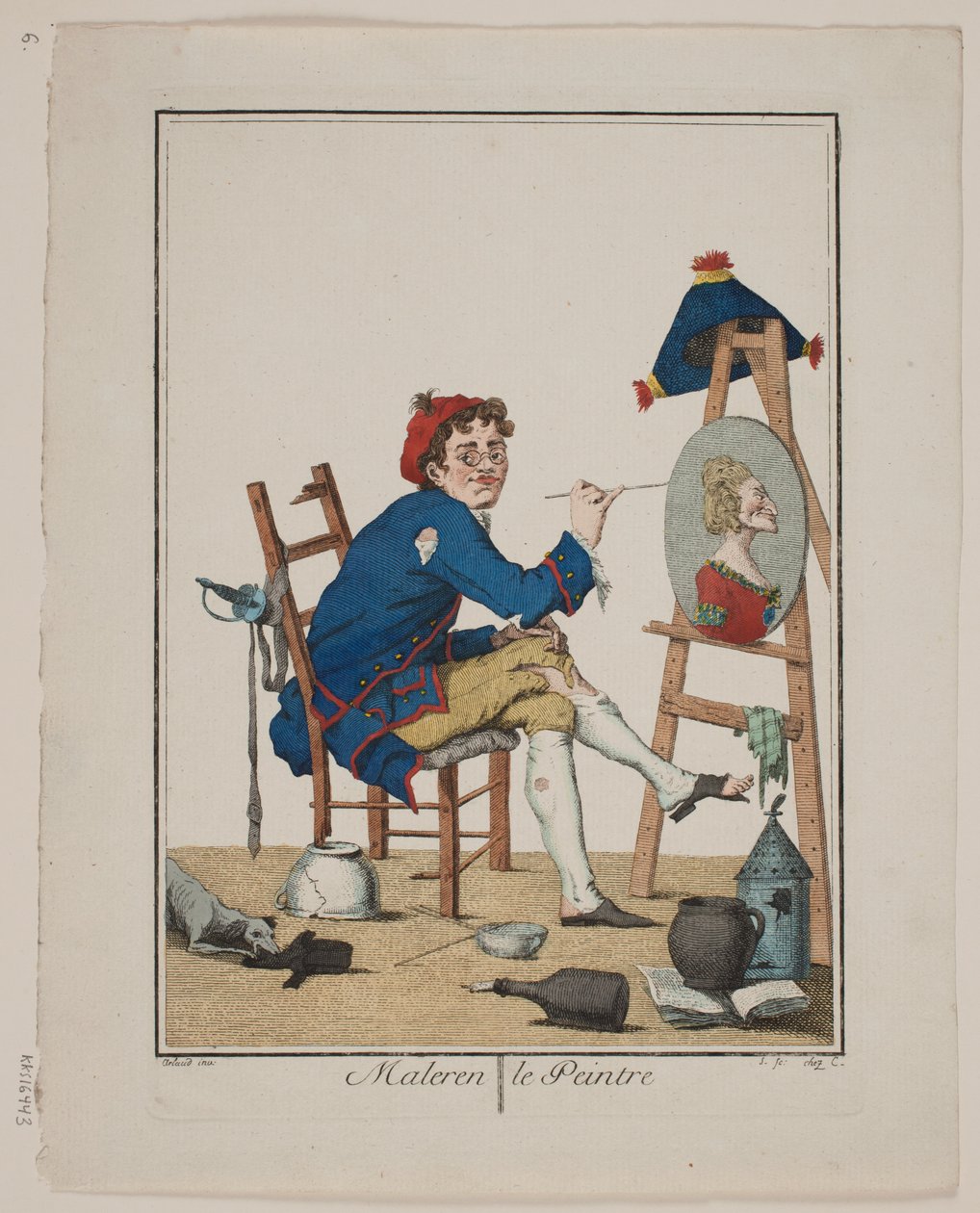 "Maleren" af Georg Christian Schule