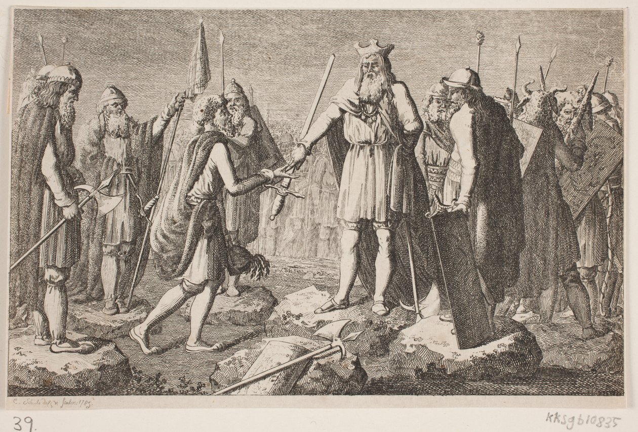 Titelvignet til "Lexicon over adelige Familier i Danmark, Norge og Hertugdømmerne" af Georg Christian Schule