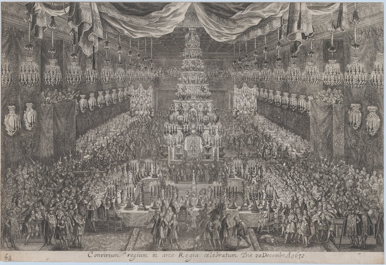 Kroningen af Karl XI, Stockholm af Georg Christoph II Eimmart