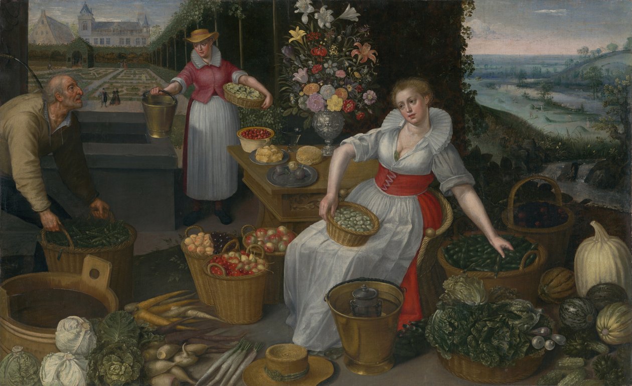 Allegory of Summer, 1593. af Georg Flegel