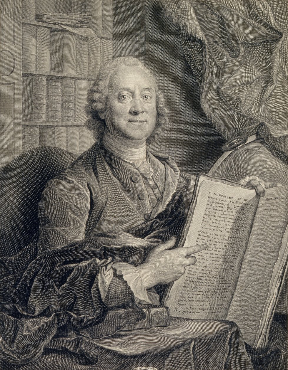 Portræt af James Mounsey 170910-1773, 1762 af Georg Freidrich Schmidt