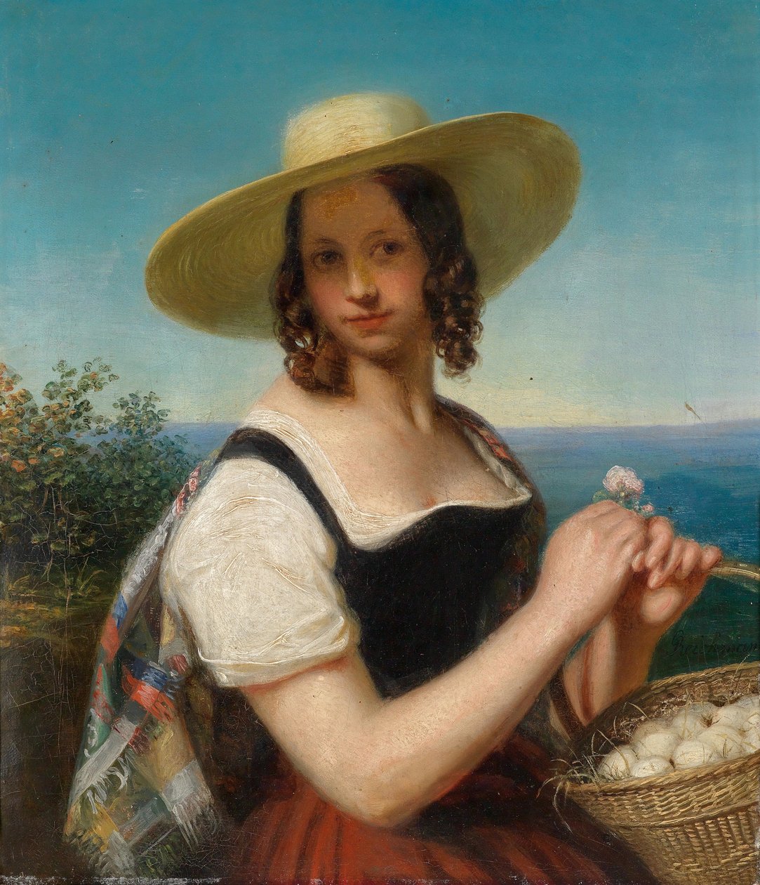 Æggepigen af Georg Friedrich Reichmann