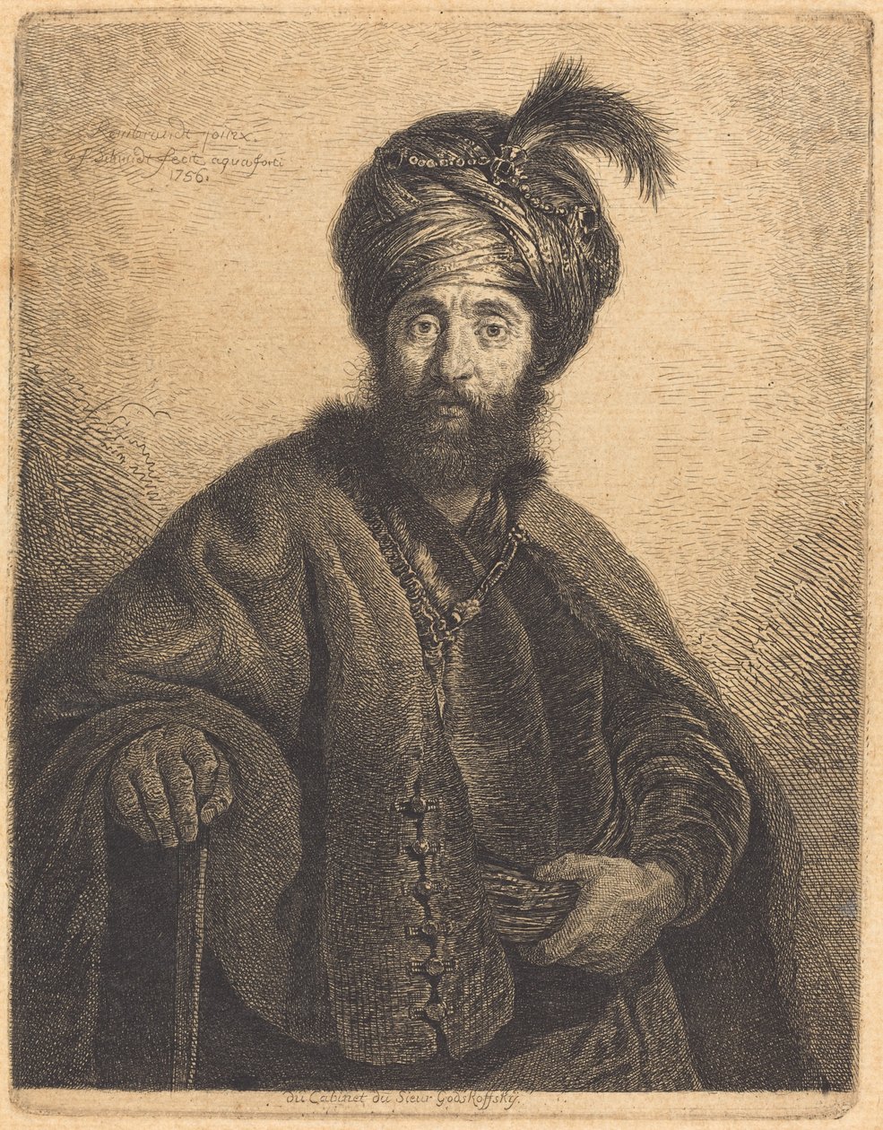Perseren af Georg Friedrich Schmidt after Rembrandt van Rijn