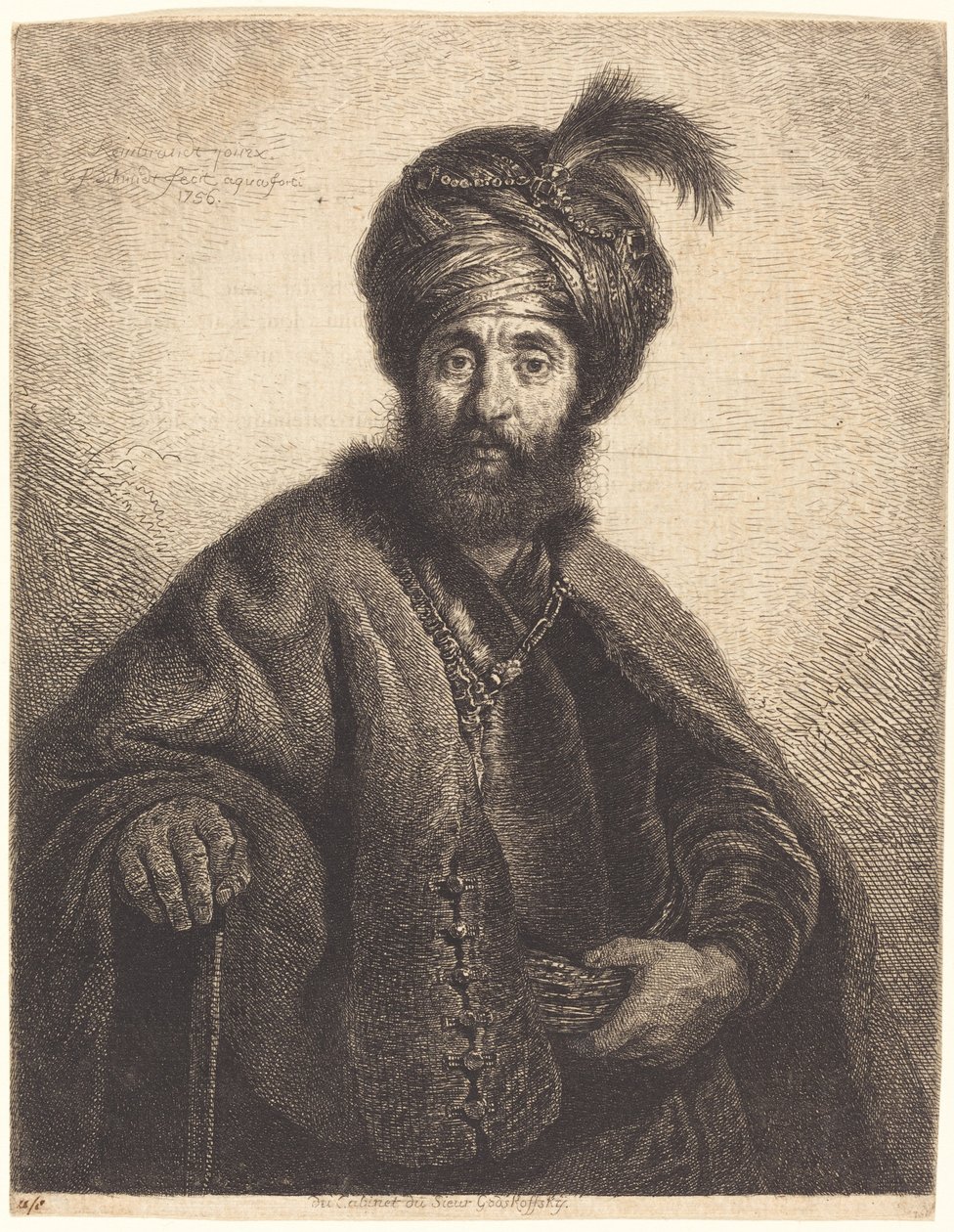 Perseren af Georg Friedrich Schmidt after Rembrandt van Rijn