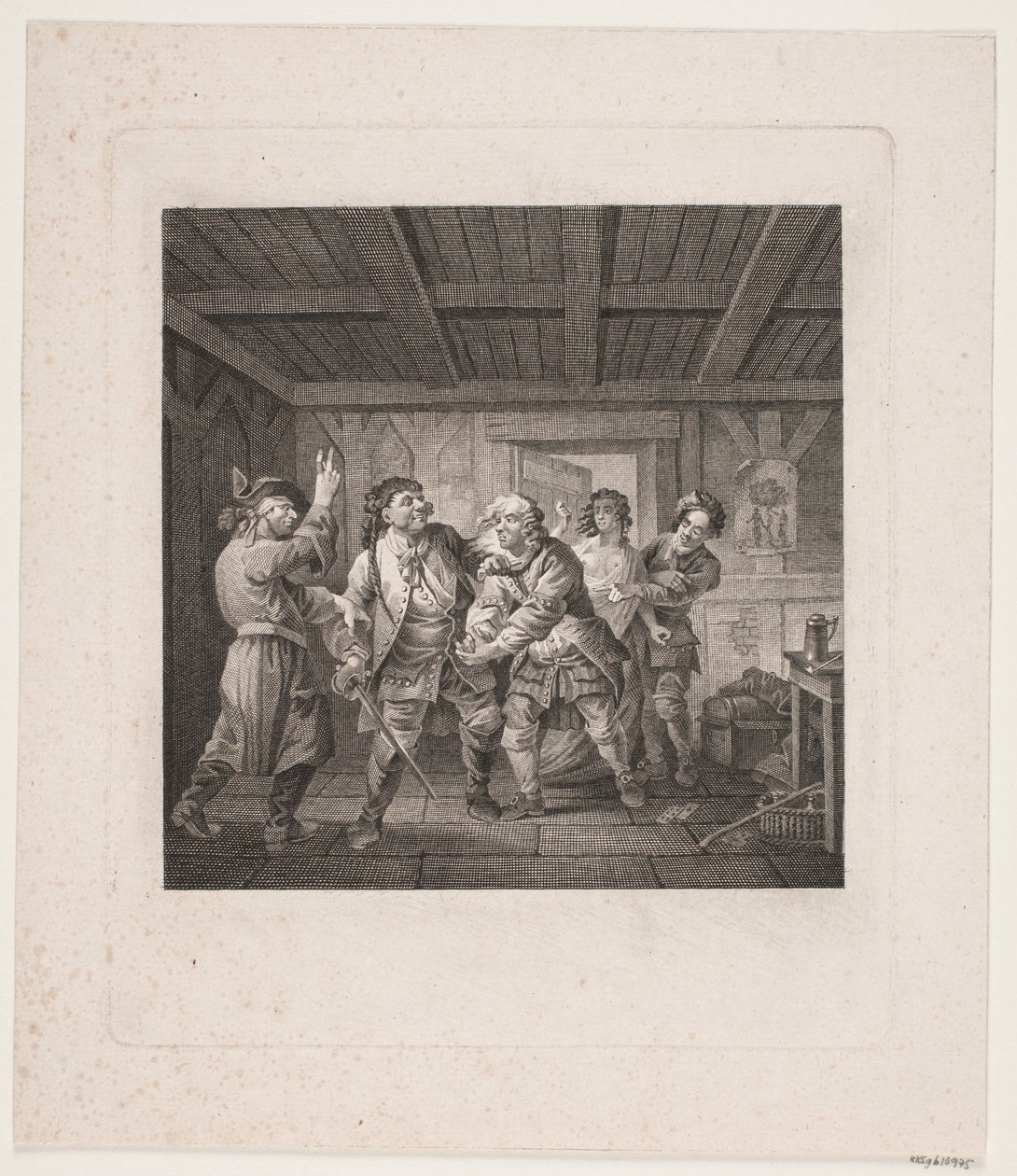 Illustration til Holbergs Komedier af Georg Haas