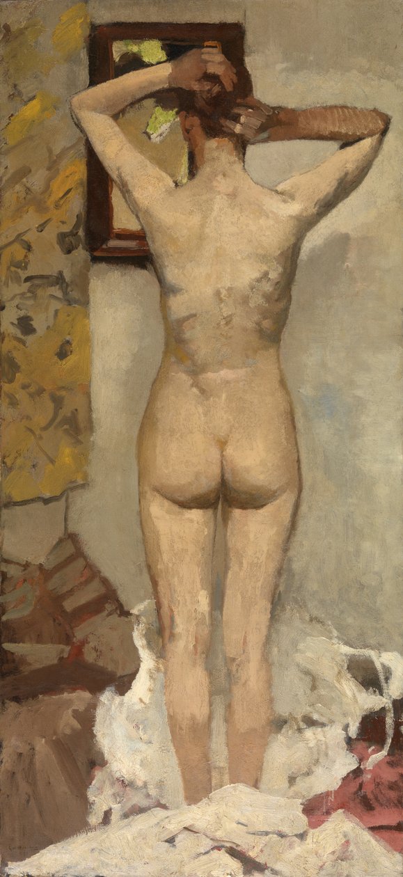 Stående nøgen af Georg Hendrik Breitner