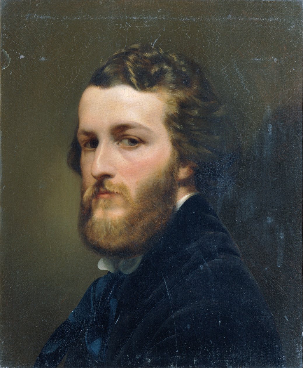 selvportræt af Georg Koberwein