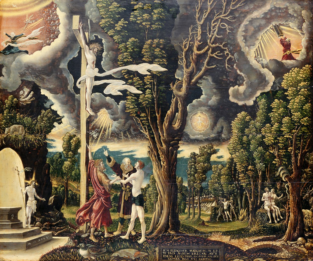 Fald og forløsning, 1535 af Georg Lemberger