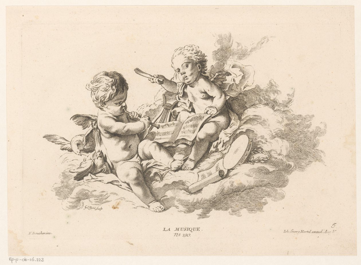 Musik Musik (titel på objekt) Book of Arts (serietitel) af Georg Leopold Hertel