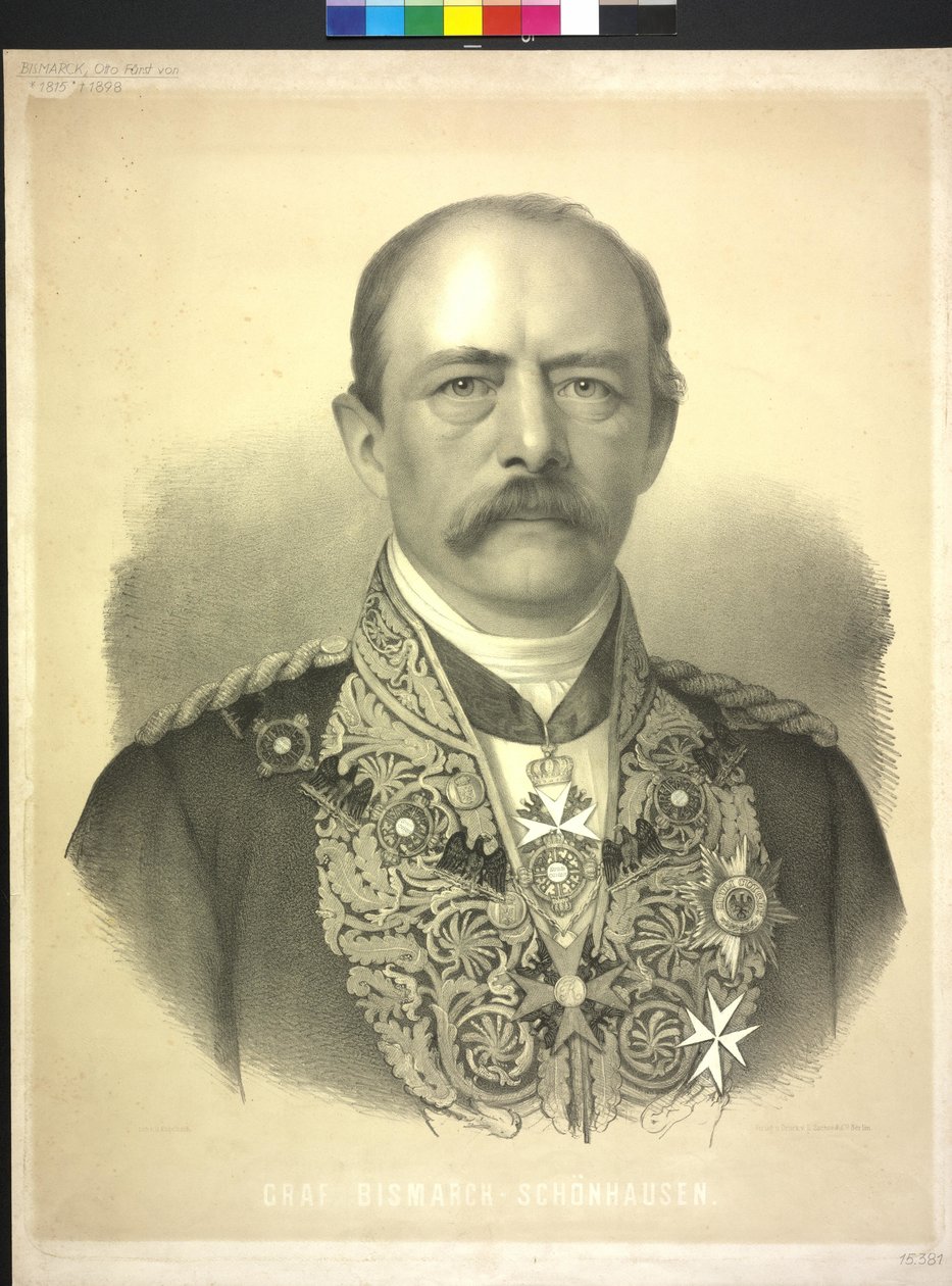 Grev Bismarck-Schönhausen af Georg Ludwig Engelbach Engelbach