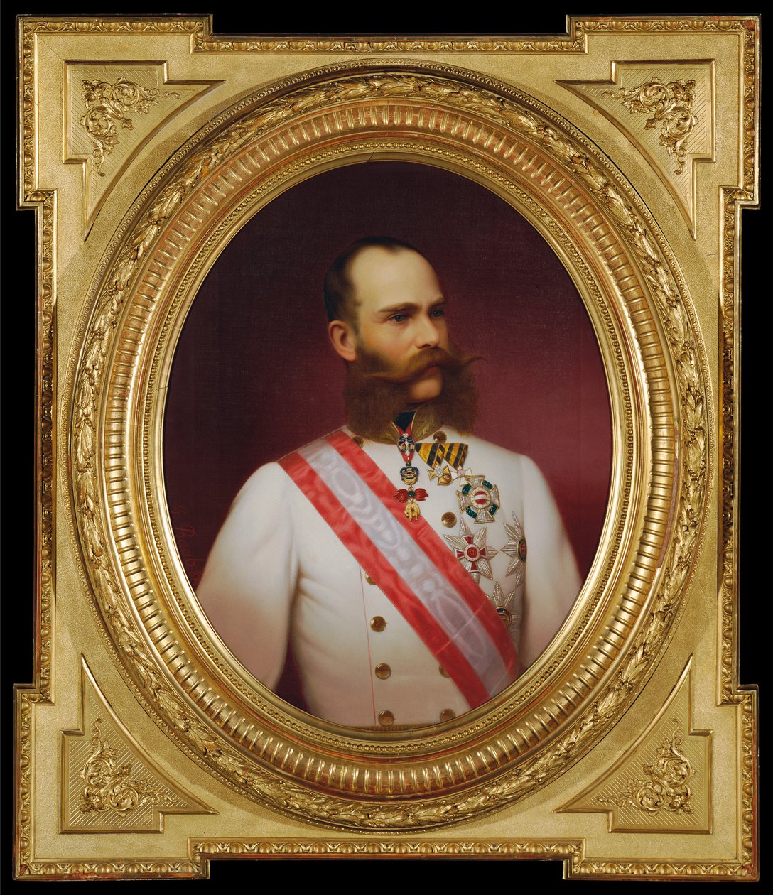 Kaiser Franz Joseph I. af Georg Martin Ignaz Raab