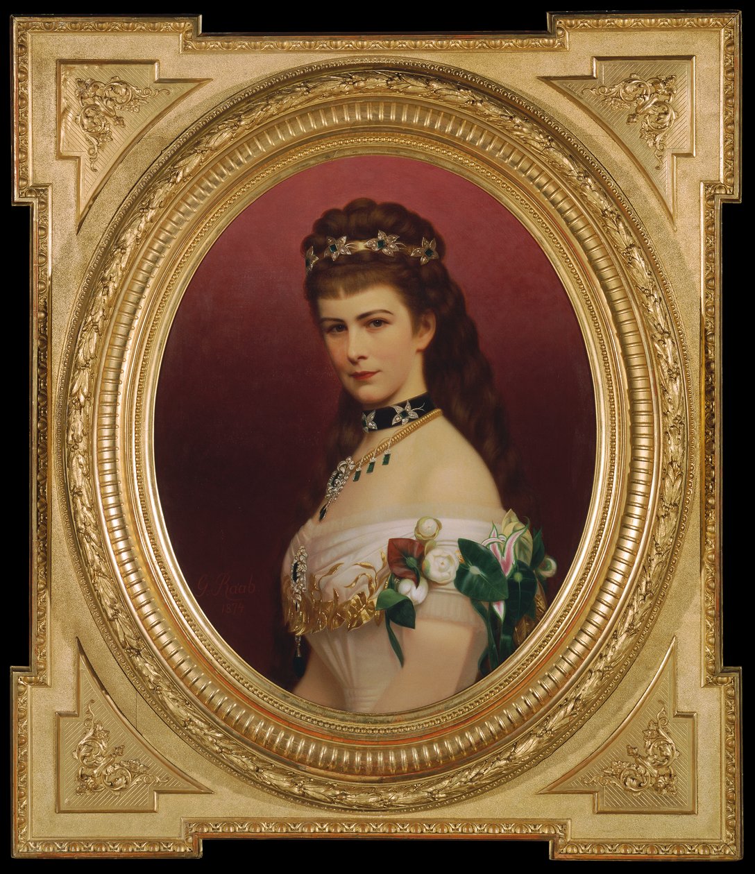 Kejserinde Elizabeth af Georg Martin Ignaz Raab