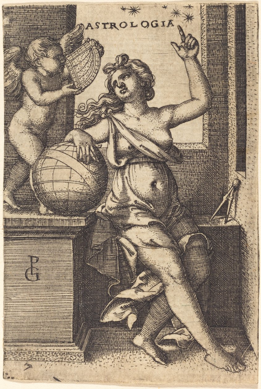 Astrologi af Georg Pencz