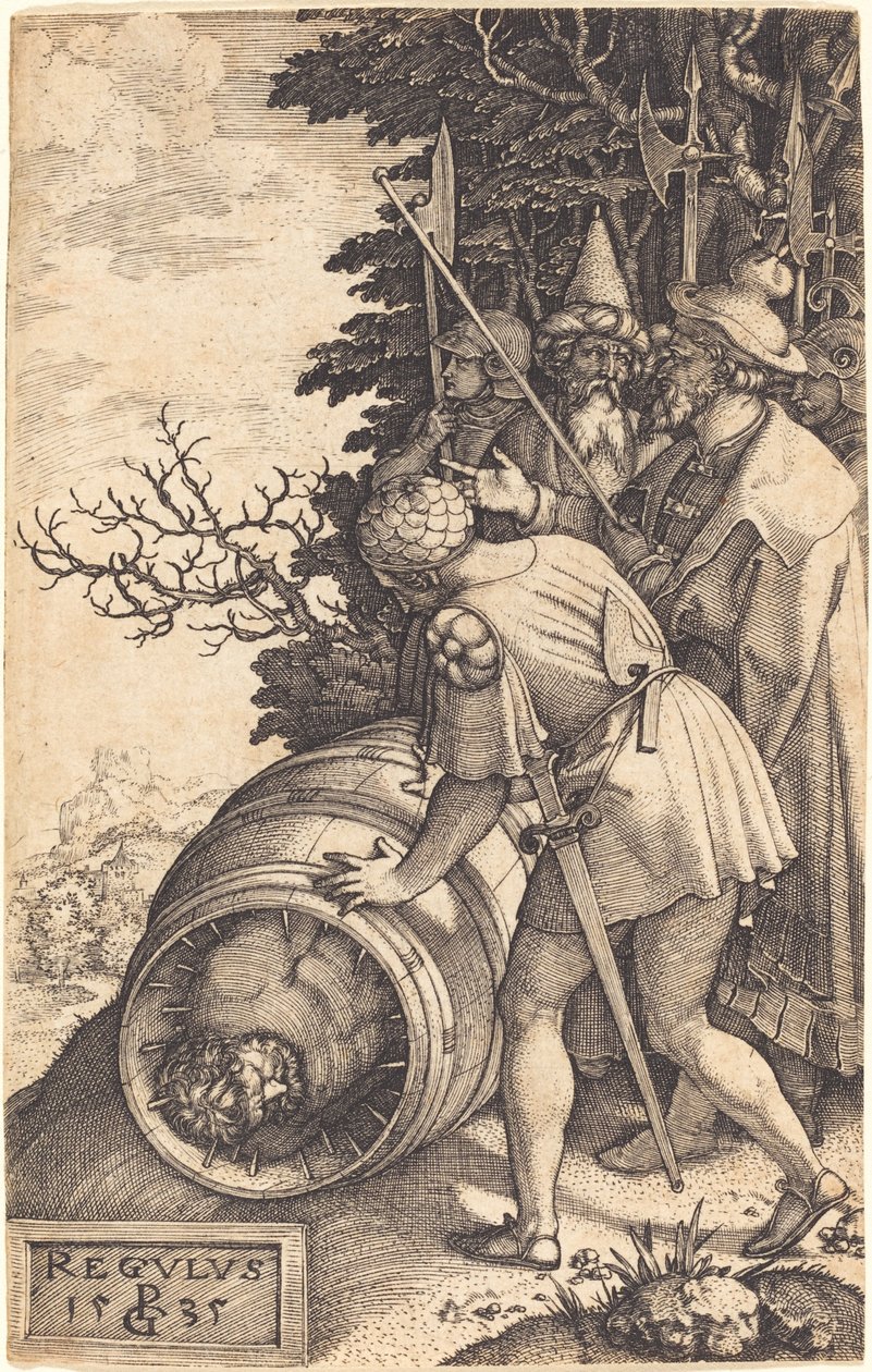 Attilius Regulus af Georg Pencz