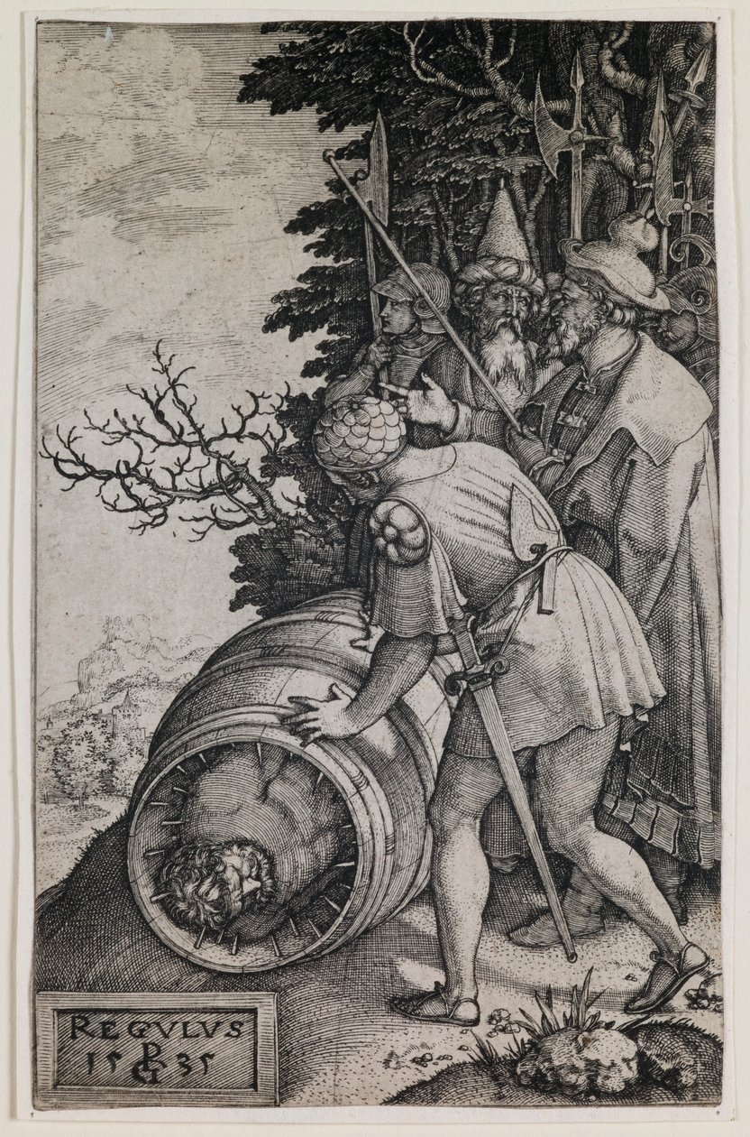 Attilus Regulus af Georg Pencz