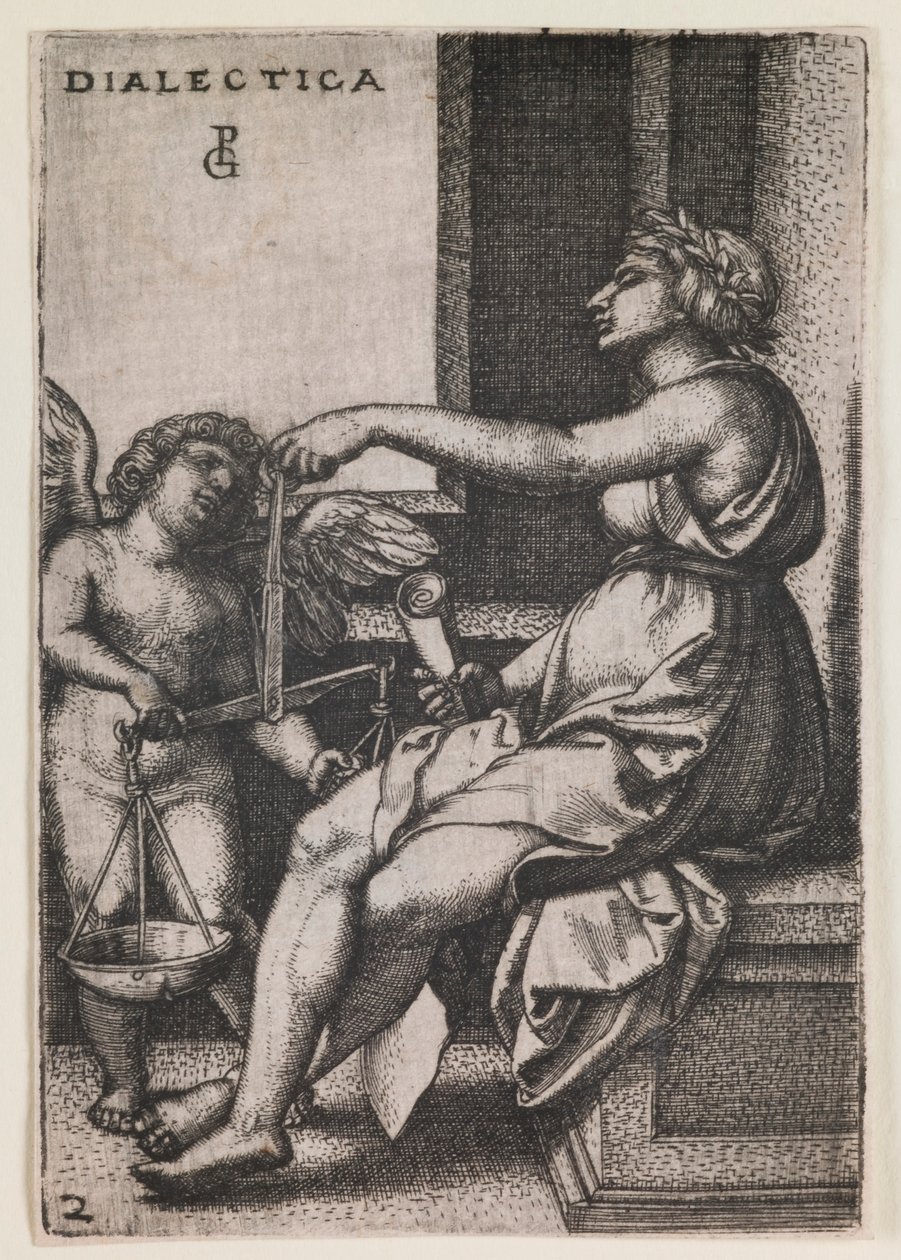 Dialectica, fra serien "The Liberal Arts" af Georg Pencz
