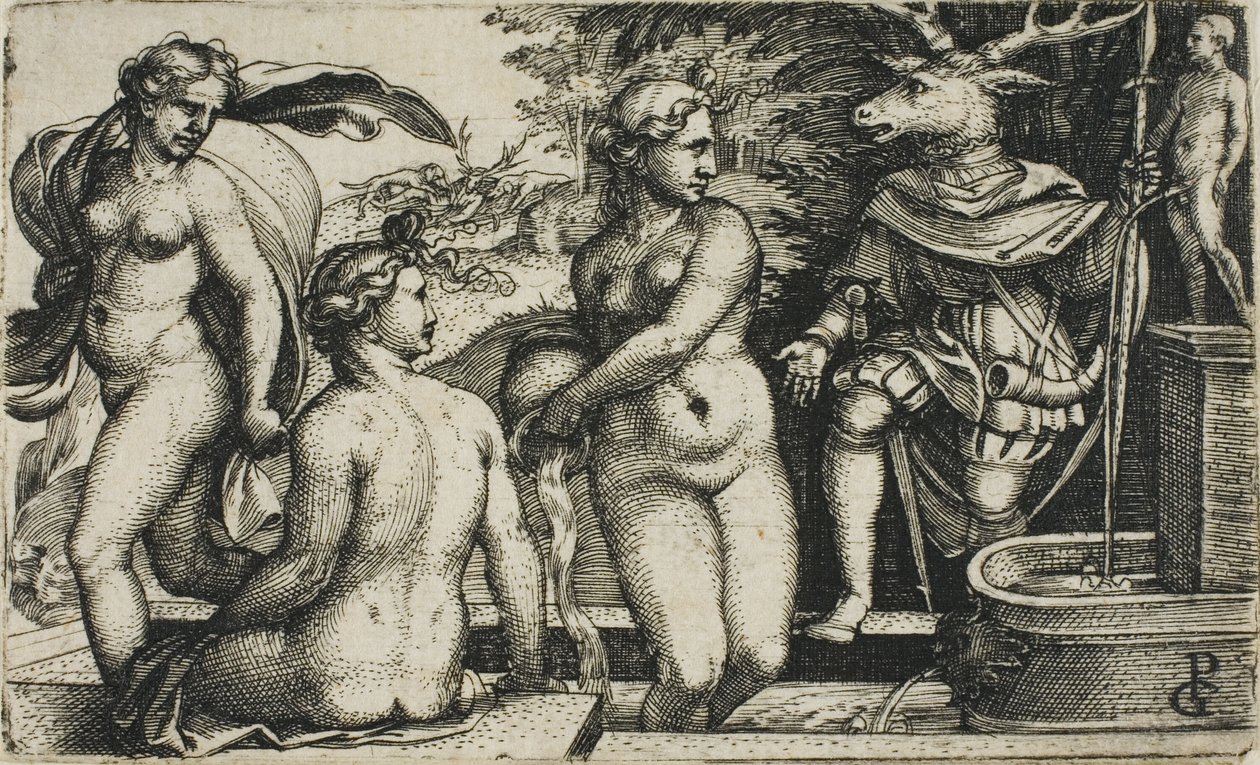 Diana i badet af Georg Pencz