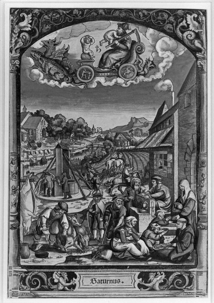 De syv planeter: Saturn af Georg Pencz