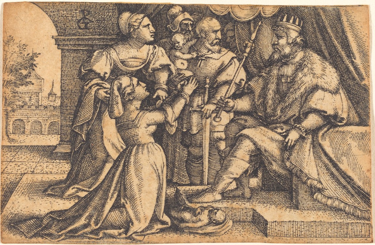 Salomons dom af Georg Pencz
