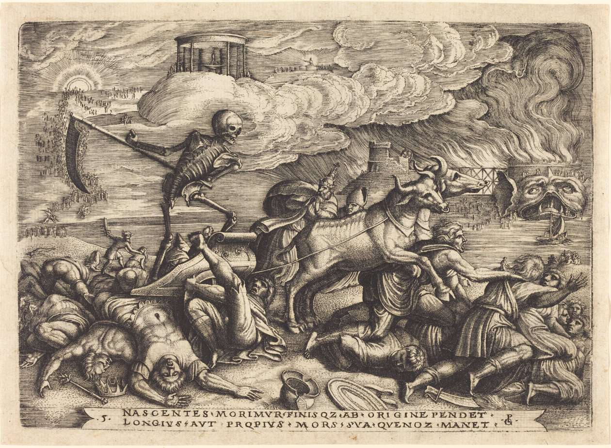 Dødens triumf af Georg Pencz