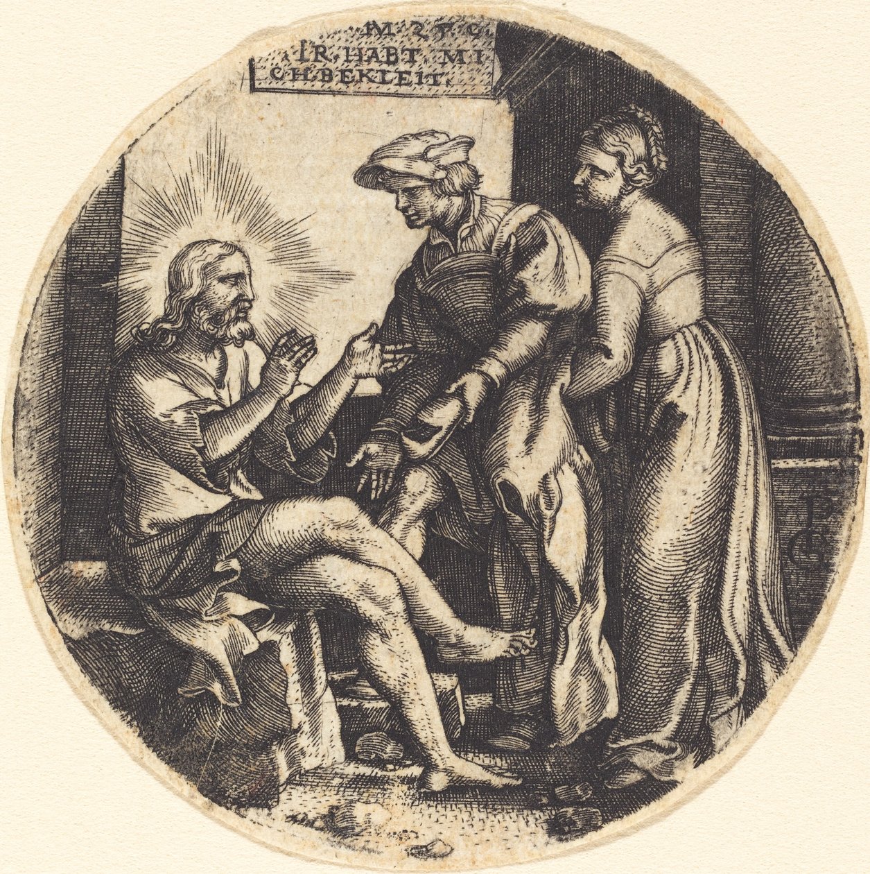 At klæde de nøgne af Georg Pencz