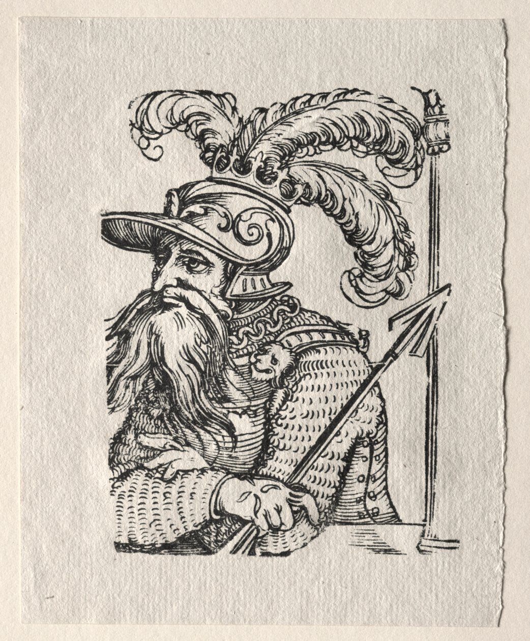 Tyranner i Det Gamle Testamente: Akab af Georg Pencz
