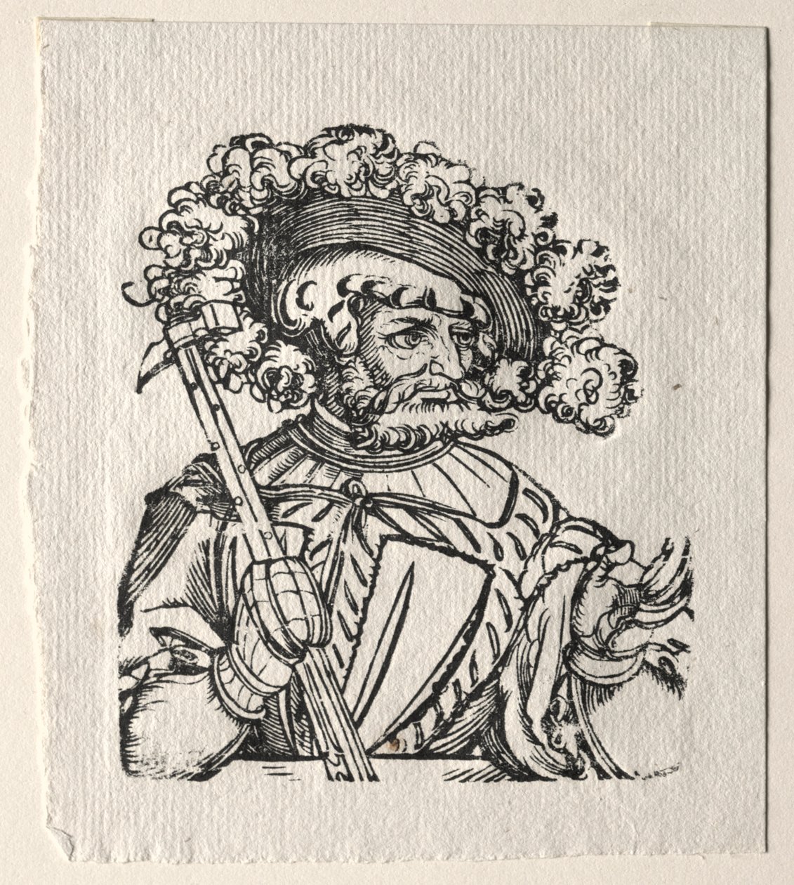 Tyranner i Det Gamle Testamente: Holofernes af Georg Pencz