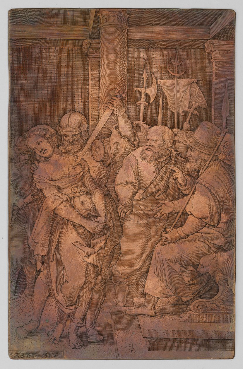 Virginia von ihrem Vater getötet af Georg Pencz