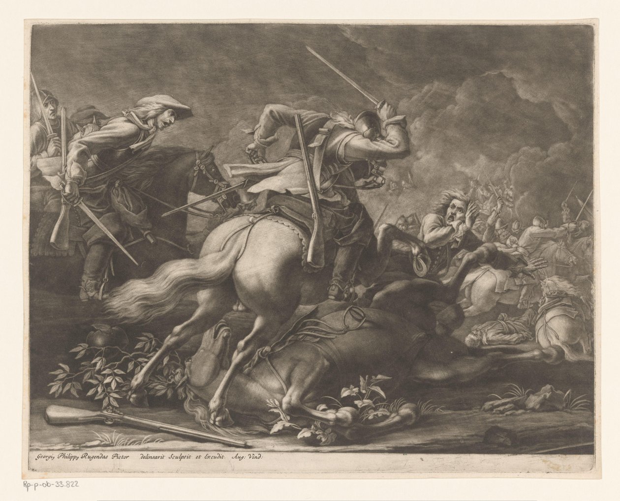 ridekamp af Georg Philipp Rugendas (I)