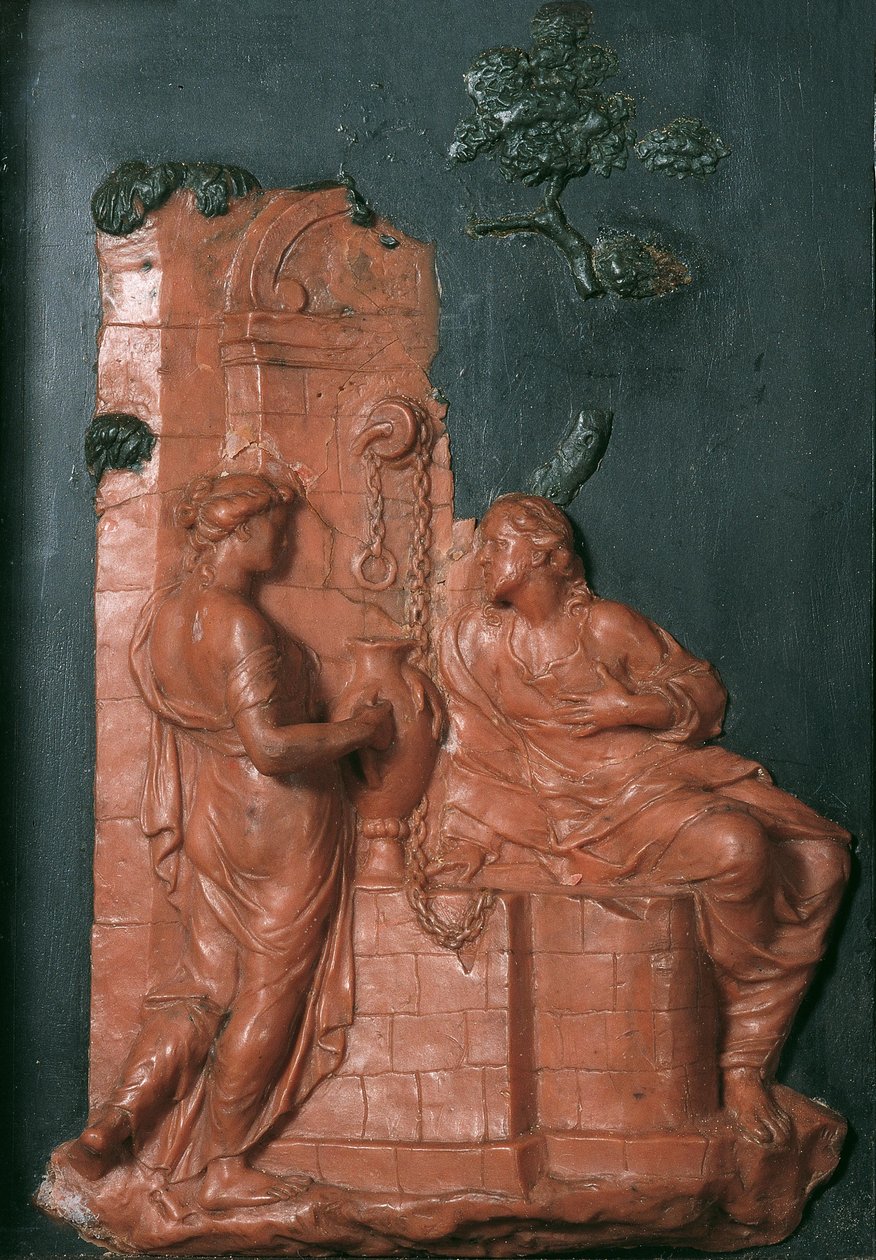 Kristus og den samaritanske kvinde ved brønden af Georg Raphael Donner