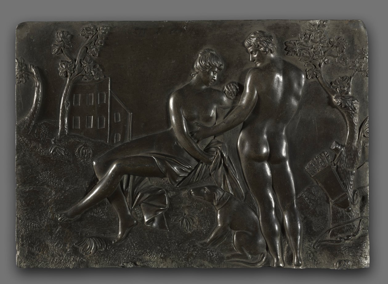 Venus og Adonis, midten af 1700-tallet. af Georg Raphael Donner