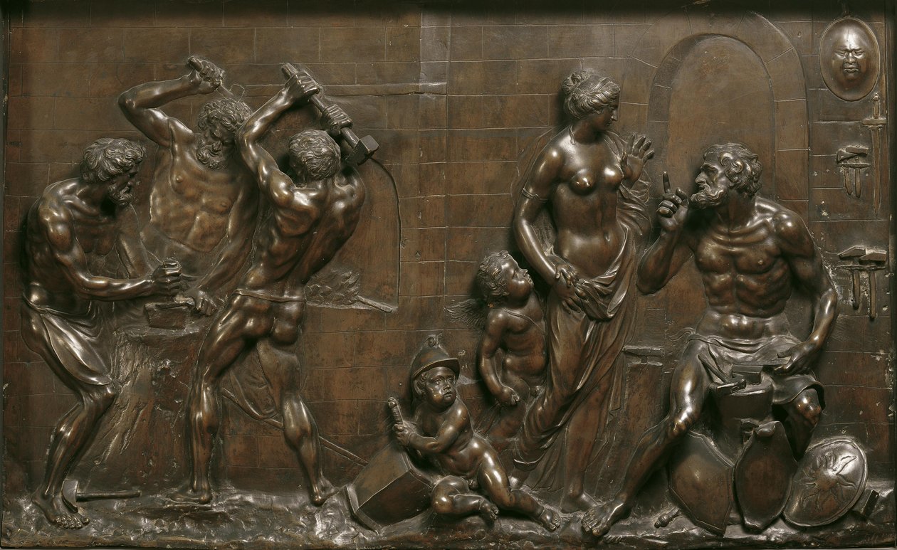 Venus i vulkanens smedje af Georg Raphael Donner