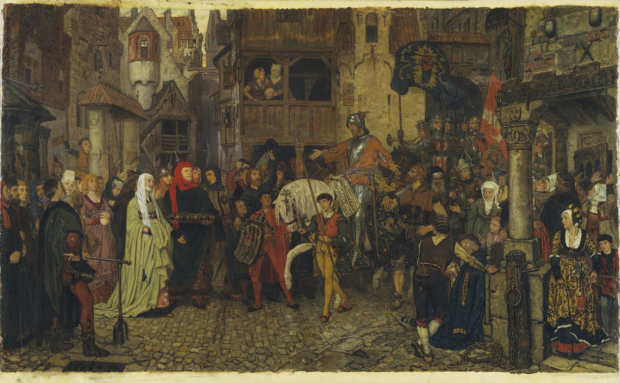 Sten Sture den ældres indtog i Stockholm, 1864 af Georg Rosen