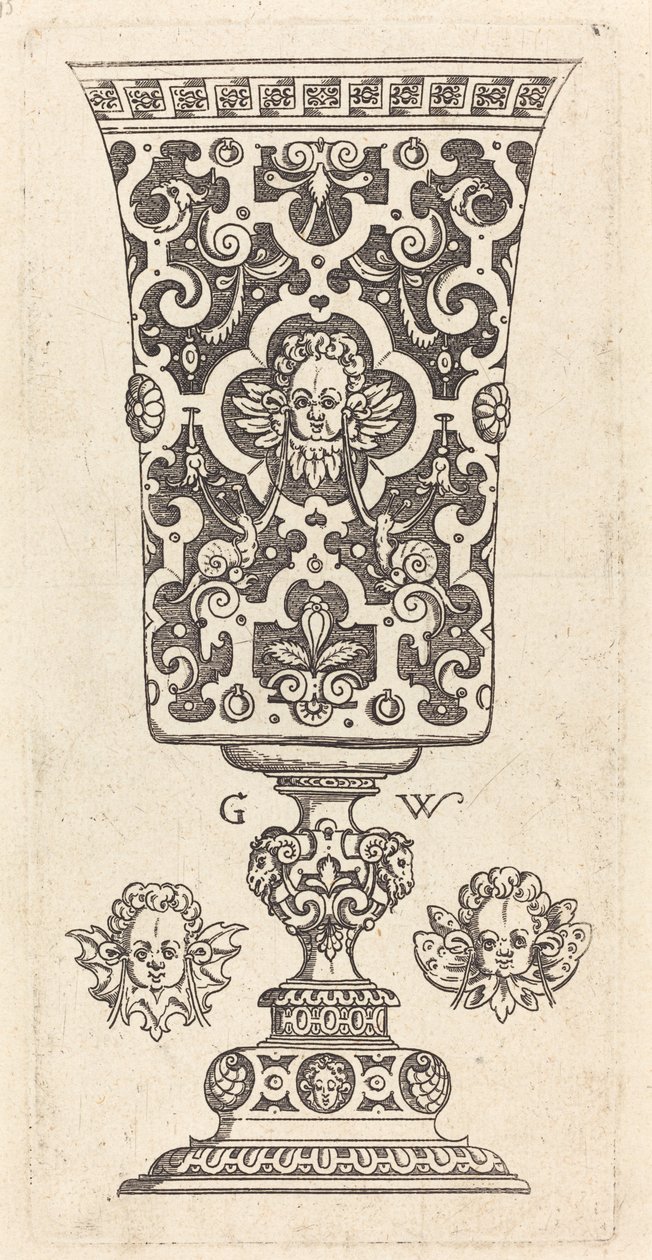 Kop af Georg Wechter I