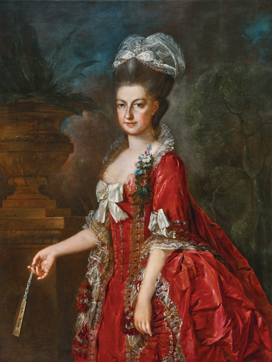 Johann Georg Weikert Portræt af Maria Christine af Østrig 1778 af Georg Weikert