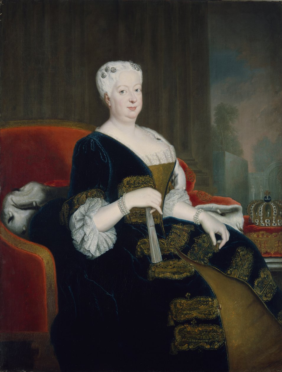 Dronning Sophia Dorothea af Hannover af Georg Wenzeslaus von Knobelsdorff