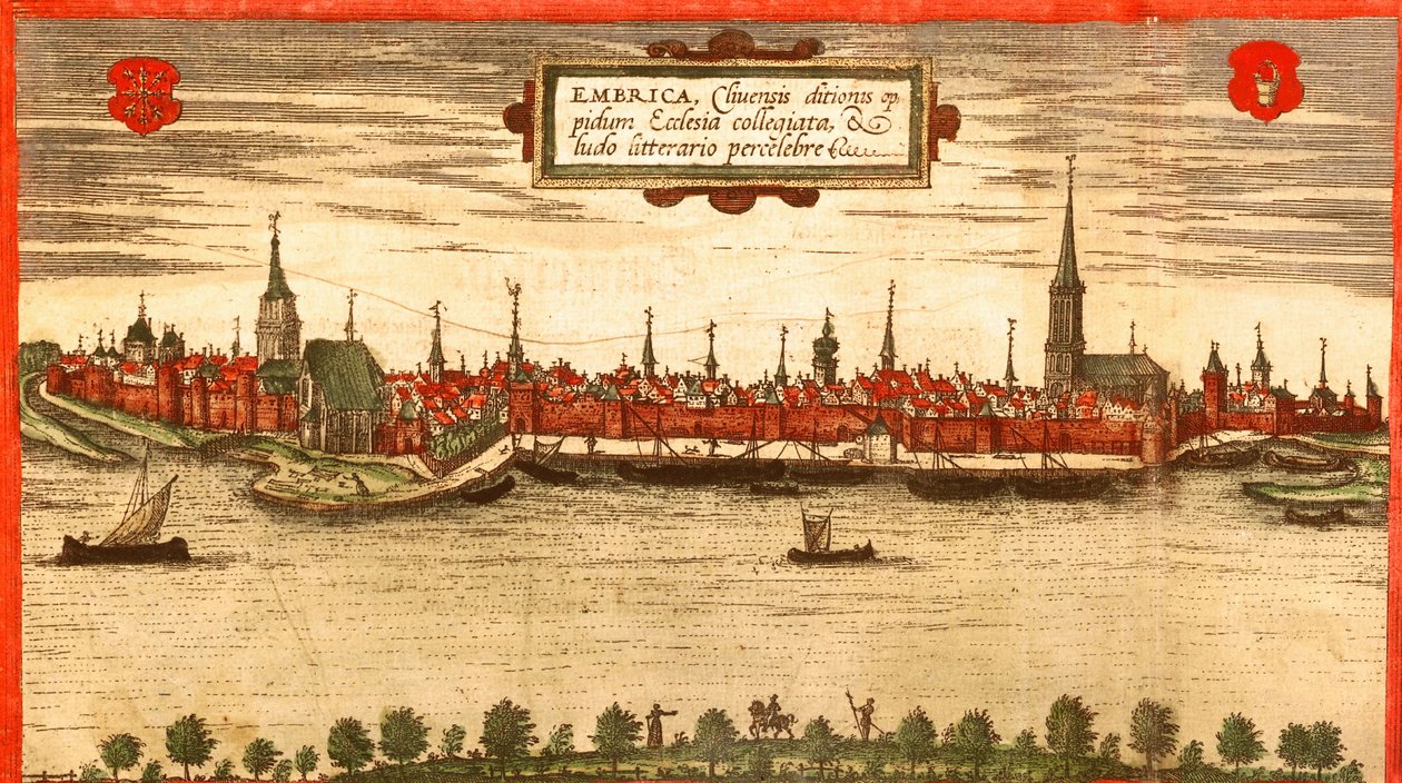 Emmerich, Embrica af Georg and Hogenberg Franz (1535-90) Braun