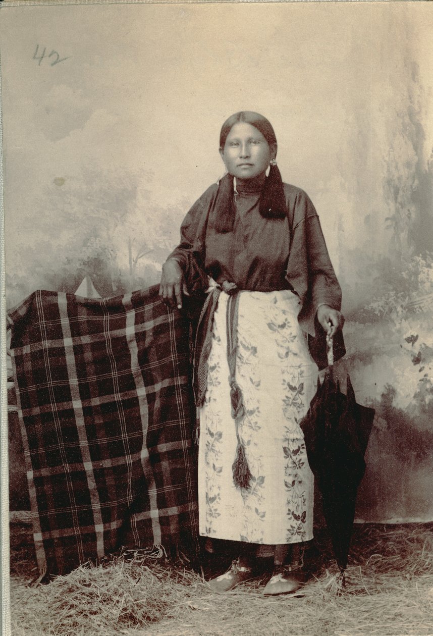 Bettie Black Bear, Kiowa af George A. Addison
